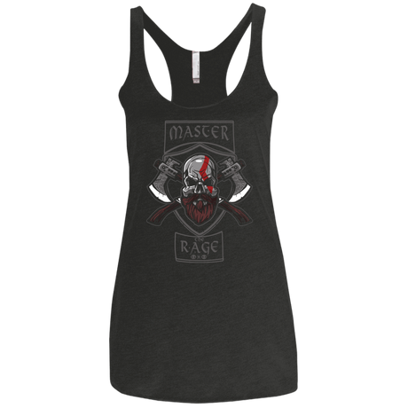 T-Shirts Vintage Black / X-Small Master The Rage Women's Triblend Racerback Tank