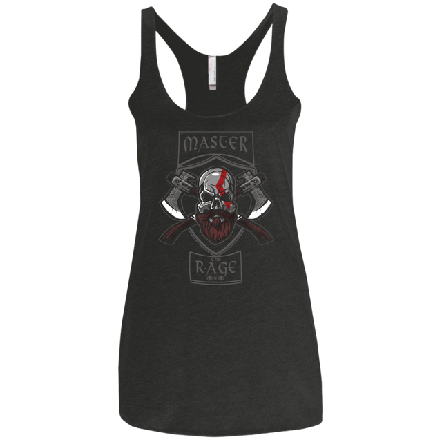 T-Shirts Vintage Black / X-Small Master The Rage Women's Triblend Racerback Tank