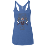 T-Shirts Vintage Royal / X-Small Master The Rage Women's Triblend Racerback Tank
