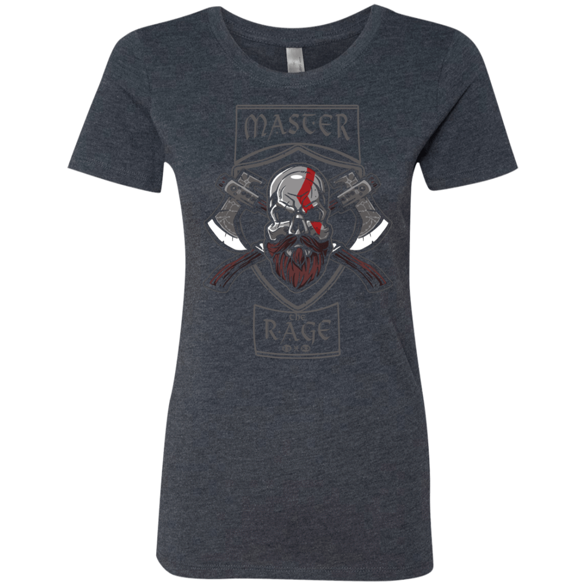 T-Shirts Vintage Navy / S Master The Rage Women's Triblend T-Shirt