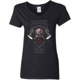 T-Shirts Black / S Master The Rage Women's V-Neck T-Shirt