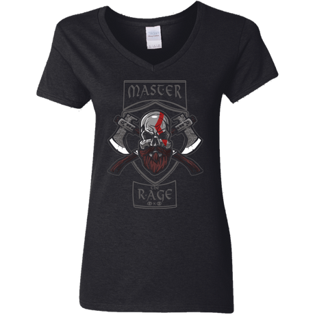 T-Shirts Black / S Master The Rage Women's V-Neck T-Shirt