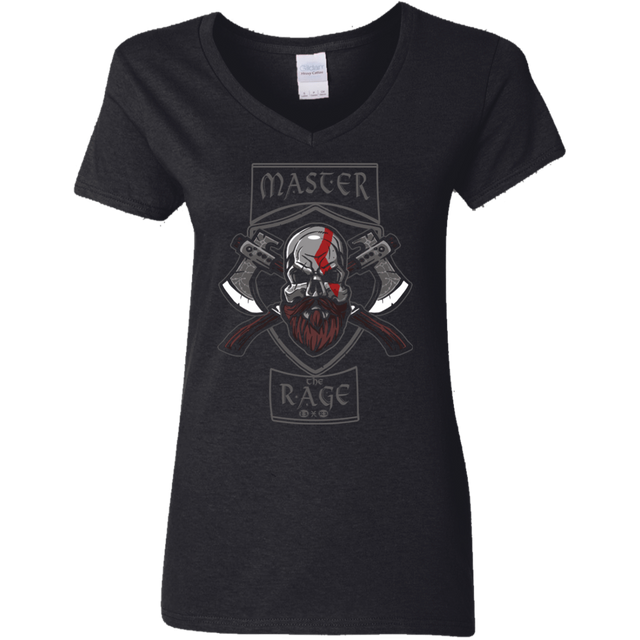 T-Shirts Black / S Master The Rage Women's V-Neck T-Shirt