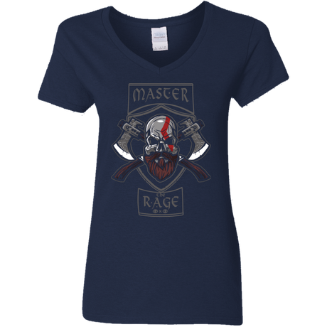 T-Shirts Navy / S Master The Rage Women's V-Neck T-Shirt