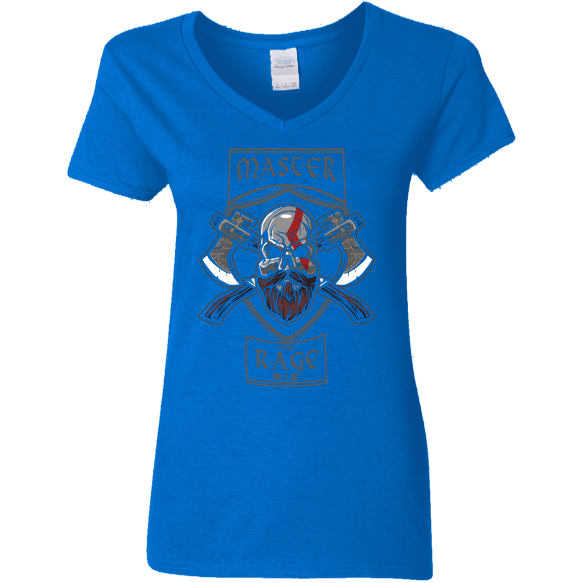 T-Shirts Royal / S Master The Rage Women's V-Neck T-Shirt