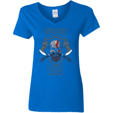 T-Shirts Royal / S Master The Rage Women's V-Neck T-Shirt