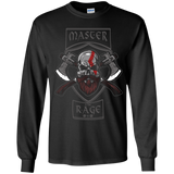 T-Shirts Black / YS Master The Rage Youth Long Sleeve T-Shirt