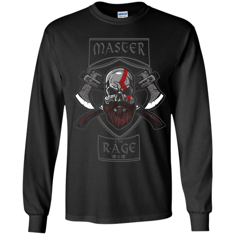 T-Shirts Black / YS Master The Rage Youth Long Sleeve T-Shirt