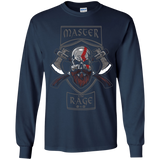 T-Shirts Navy / YS Master The Rage Youth Long Sleeve T-Shirt