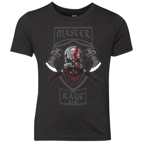 T-Shirts Vintage Black / YXS Master The Rage Youth Triblend T-Shirt