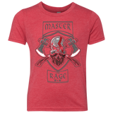 T-Shirts Vintage Red / YXS Master The Rage Youth Triblend T-Shirt