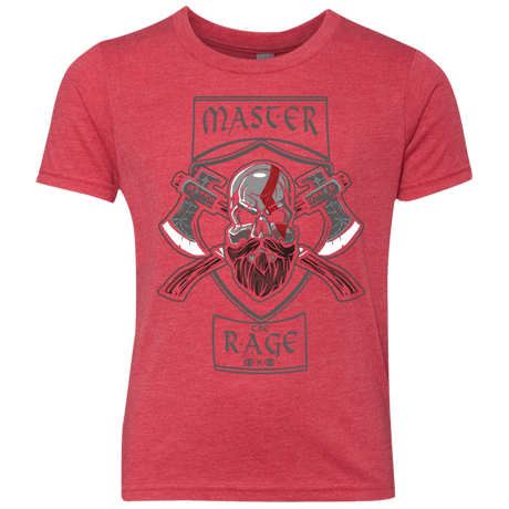 T-Shirts Vintage Red / YXS Master The Rage Youth Triblend T-Shirt