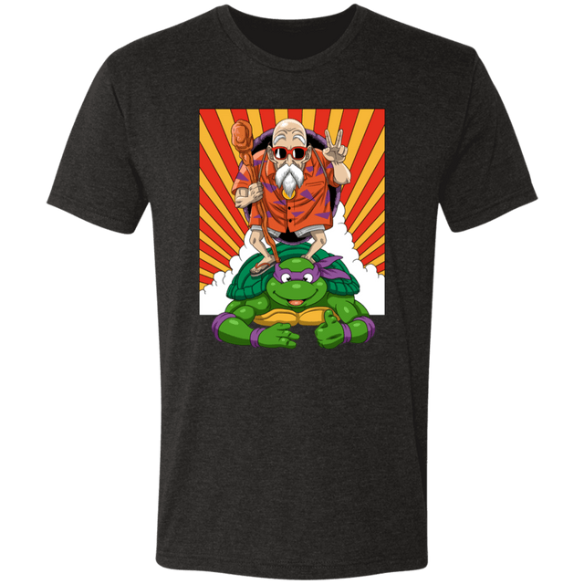 T-Shirts Vintage Black / S Master Turtle Men's Triblend T-Shirt