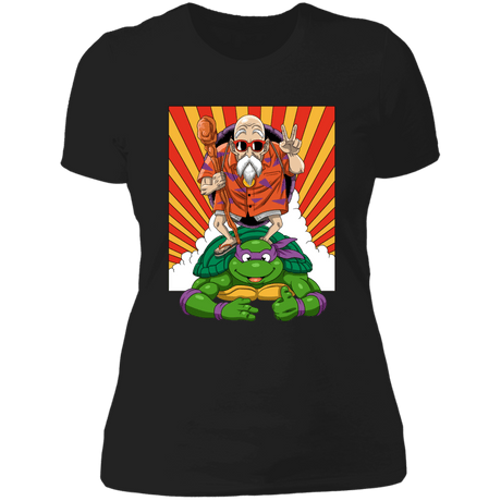 T-Shirts Black / X-Small Master Turtle Women's Premium T-Shirt