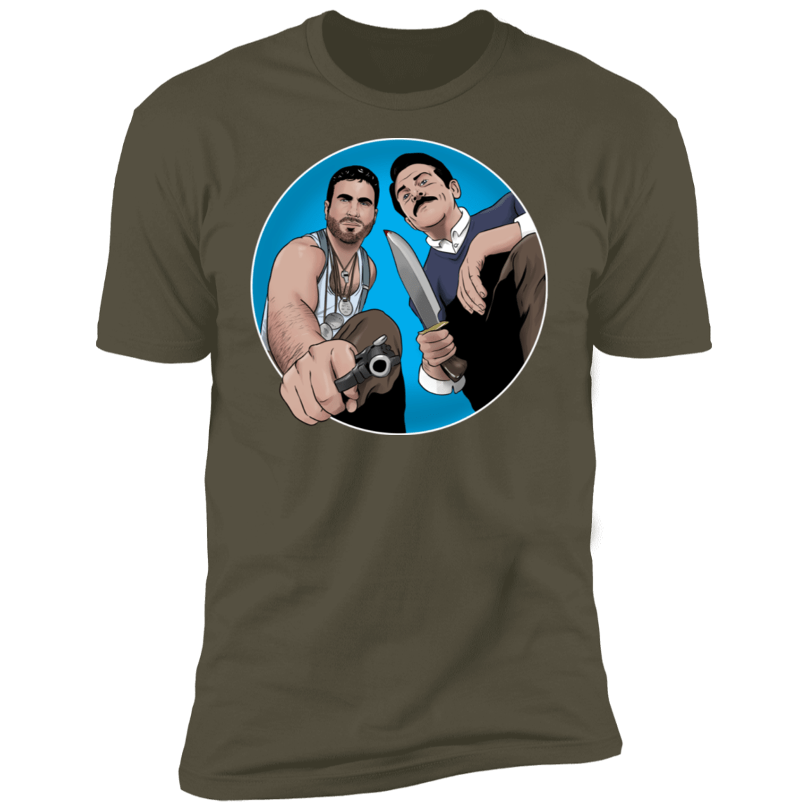 T-Shirts Military Green / S Masterpiece Men's Premium T-Shirt