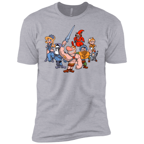 T-Shirts Heather Grey / YXS Masters of the Grimverse Boys Premium T-Shirt