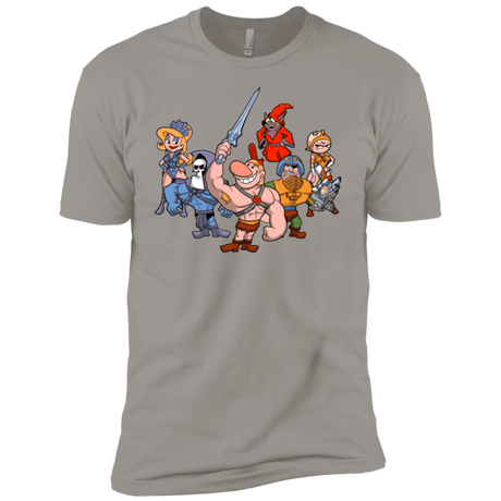 T-Shirts Light Grey / YXS Masters of the Grimverse Boys Premium T-Shirt