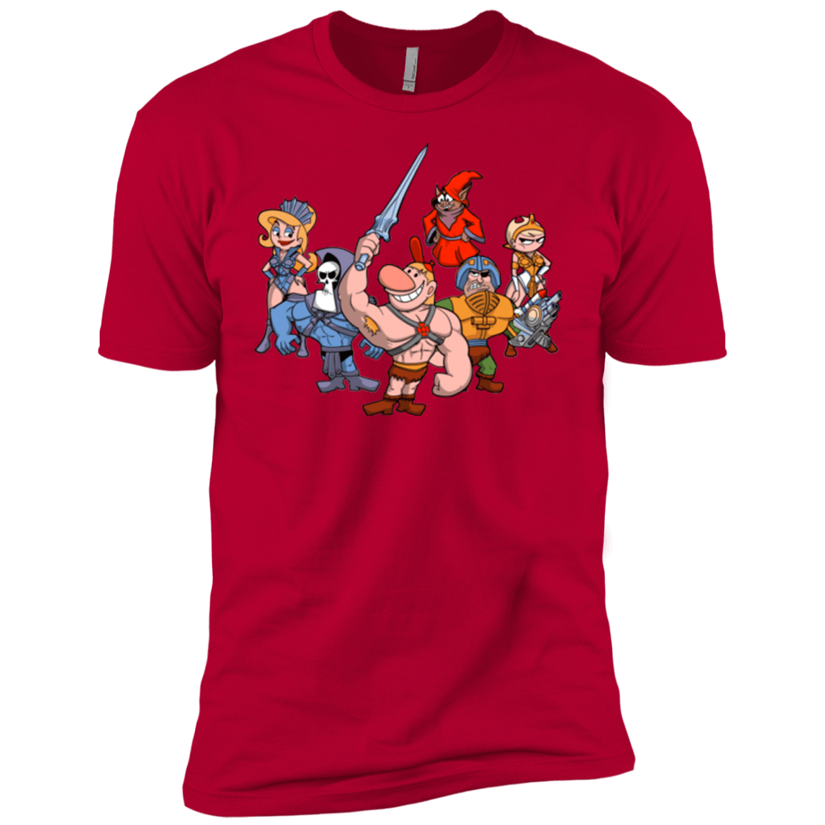 T-Shirts Red / YXS Masters of the Grimverse Boys Premium T-Shirt