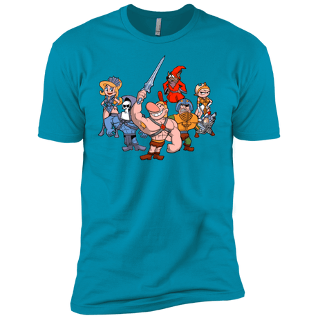 T-Shirts Turquoise / YXS Masters of the Grimverse Boys Premium T-Shirt