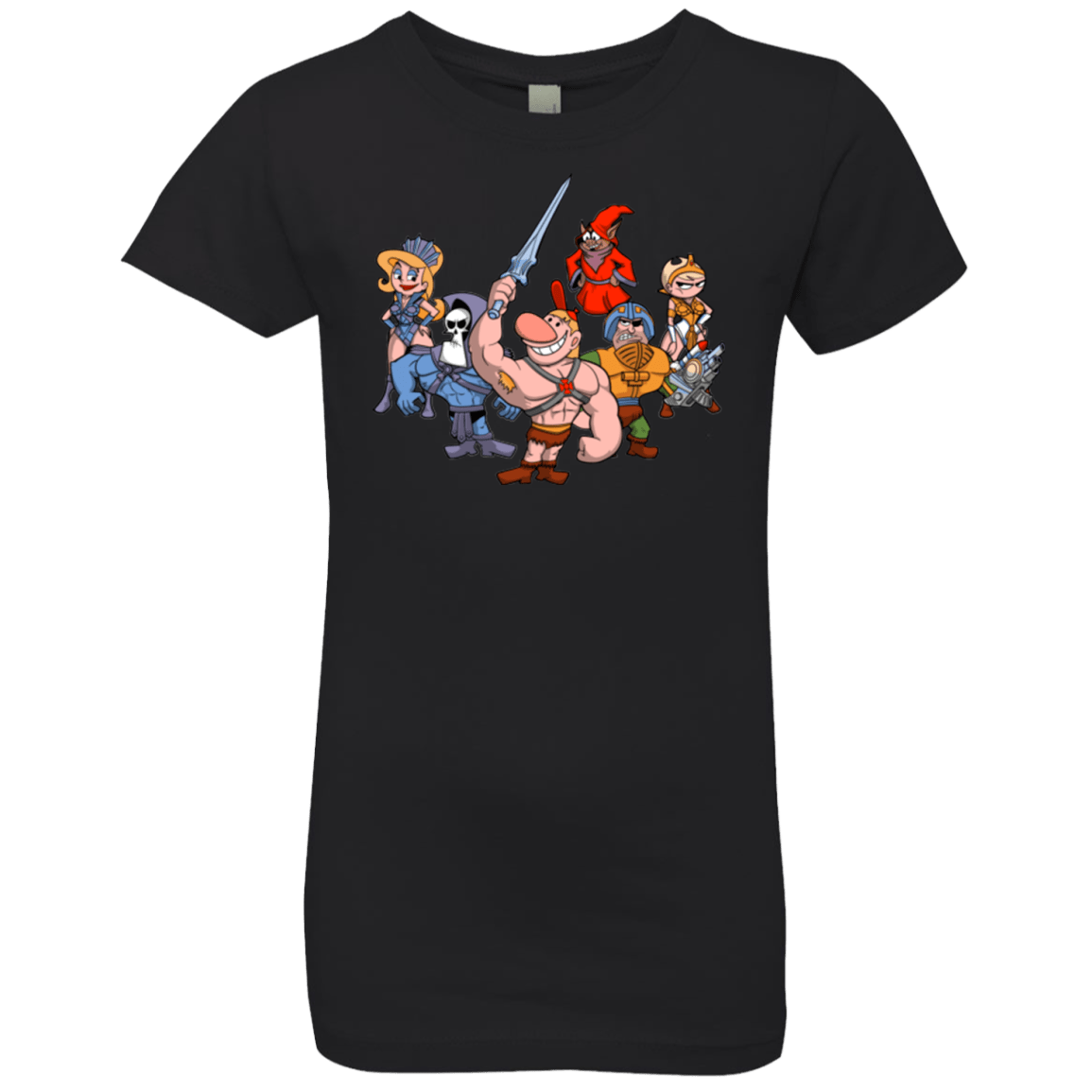 T-Shirts Black / YXS Masters of the Grimverse Girls Premium T-Shirt