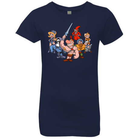 T-Shirts Midnight Navy / YXS Masters of the Grimverse Girls Premium T-Shirt