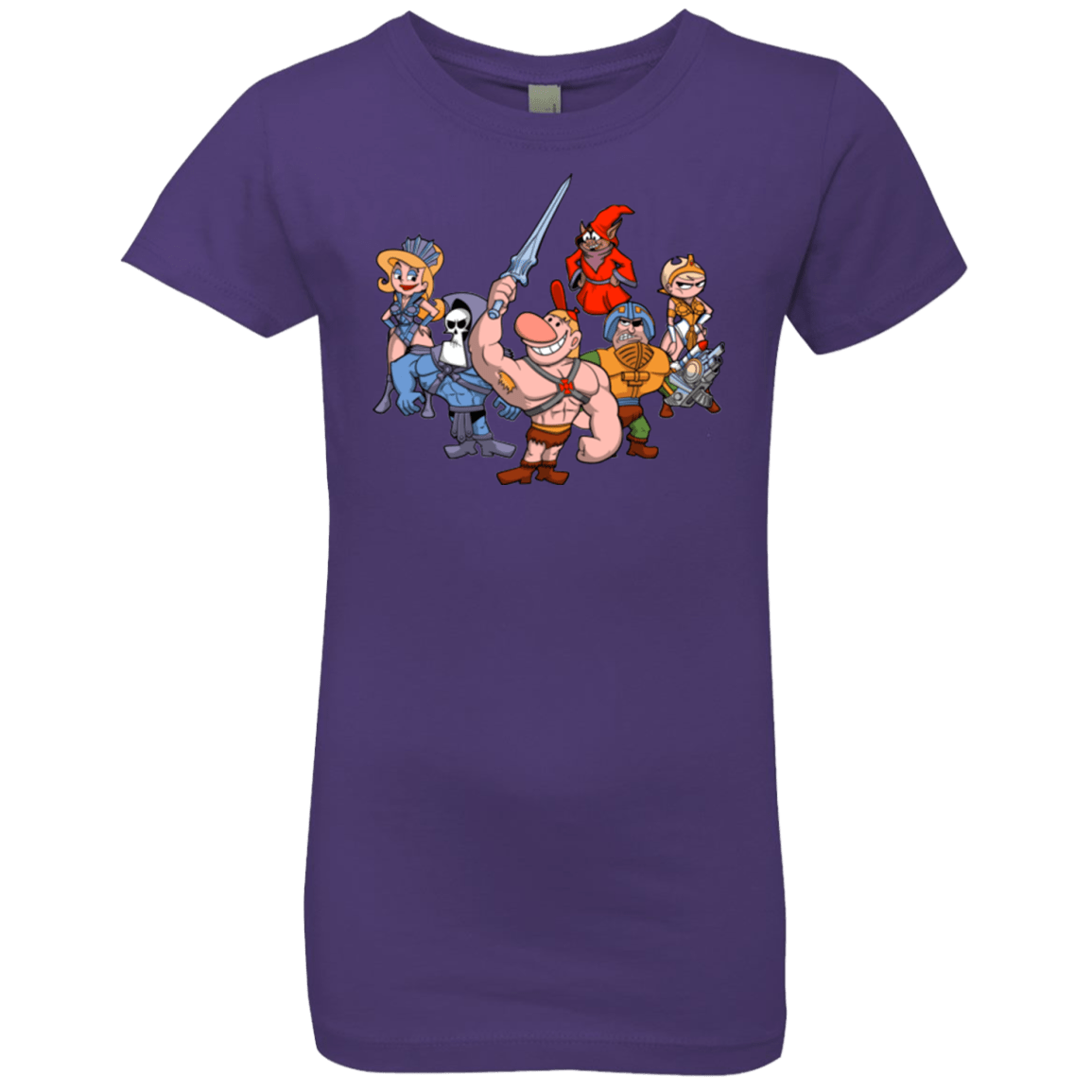 T-Shirts Purple Rush / YXS Masters of the Grimverse Girls Premium T-Shirt