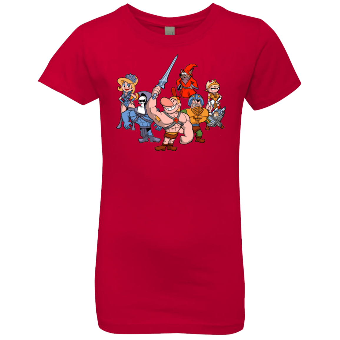 T-Shirts Red / YXS Masters of the Grimverse Girls Premium T-Shirt