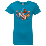T-Shirts Turquoise / YXS Masters of the Grimverse Girls Premium T-Shirt