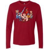 T-Shirts Cardinal / Small Masters of the Grimverse Men's Premium Long Sleeve