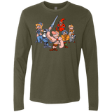 T-Shirts Military Green / Small Masters of the Grimverse Men's Premium Long Sleeve