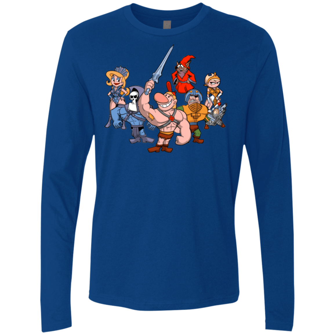 T-Shirts Royal / Small Masters of the Grimverse Men's Premium Long Sleeve