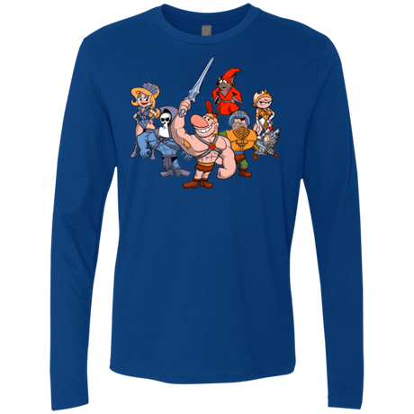T-Shirts Royal / Small Masters of the Grimverse Men's Premium Long Sleeve