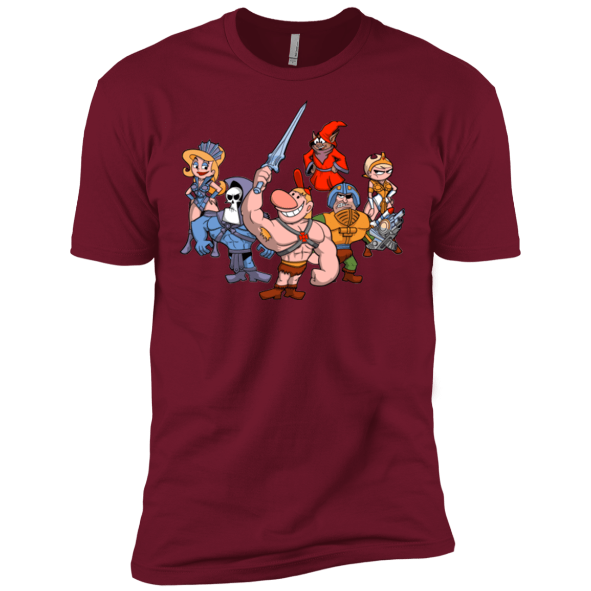 T-Shirts Cardinal / X-Small Masters of the Grimverse Men's Premium T-Shirt