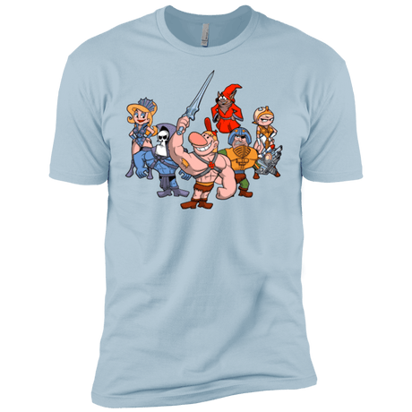 T-Shirts Light Blue / X-Small Masters of the Grimverse Men's Premium T-Shirt