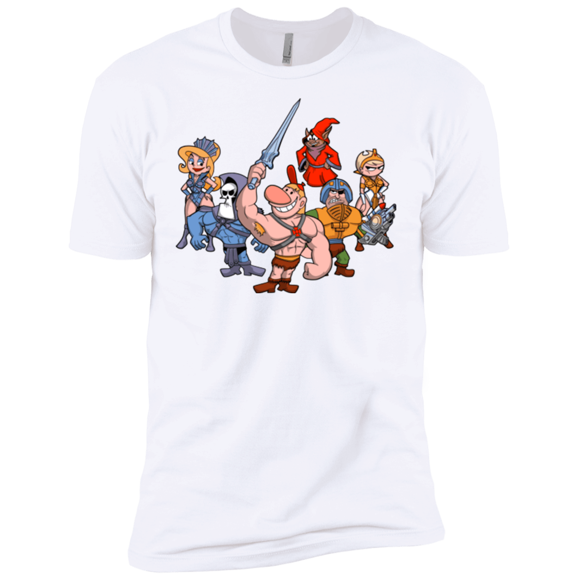 T-Shirts White / X-Small Masters of the Grimverse Men's Premium T-Shirt