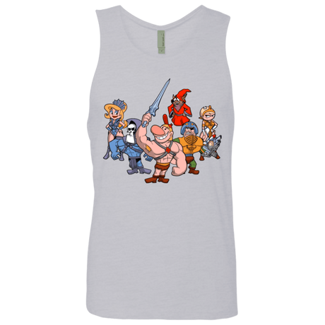 T-Shirts Heather Grey / Small Masters of the Grimverse Men's Premium Tank Top