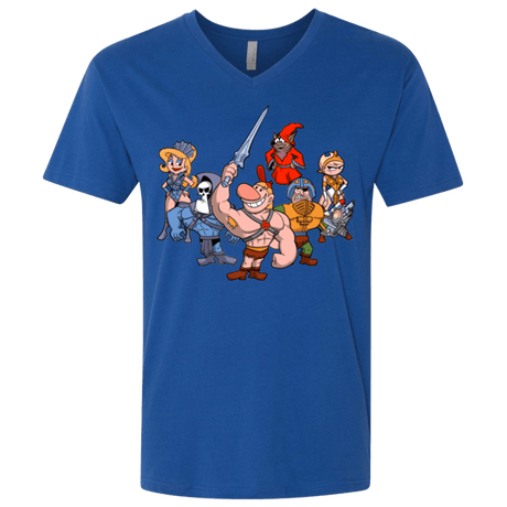 T-Shirts Royal / X-Small Masters of the Grimverse Men's Premium V-Neck