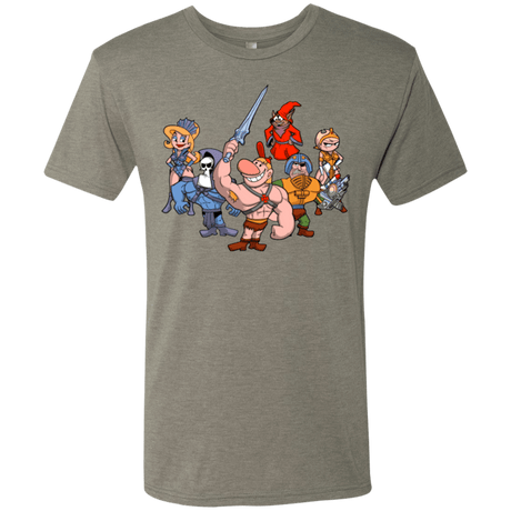 T-Shirts Venetian Grey / Small Masters of the Grimverse Men's Triblend T-Shirt