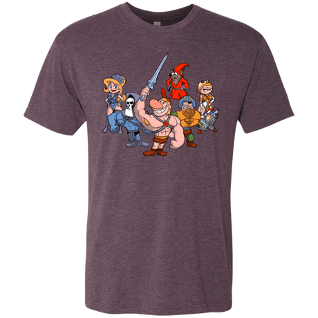 T-Shirts Vintage Purple / Small Masters of the Grimverse Men's Triblend T-Shirt