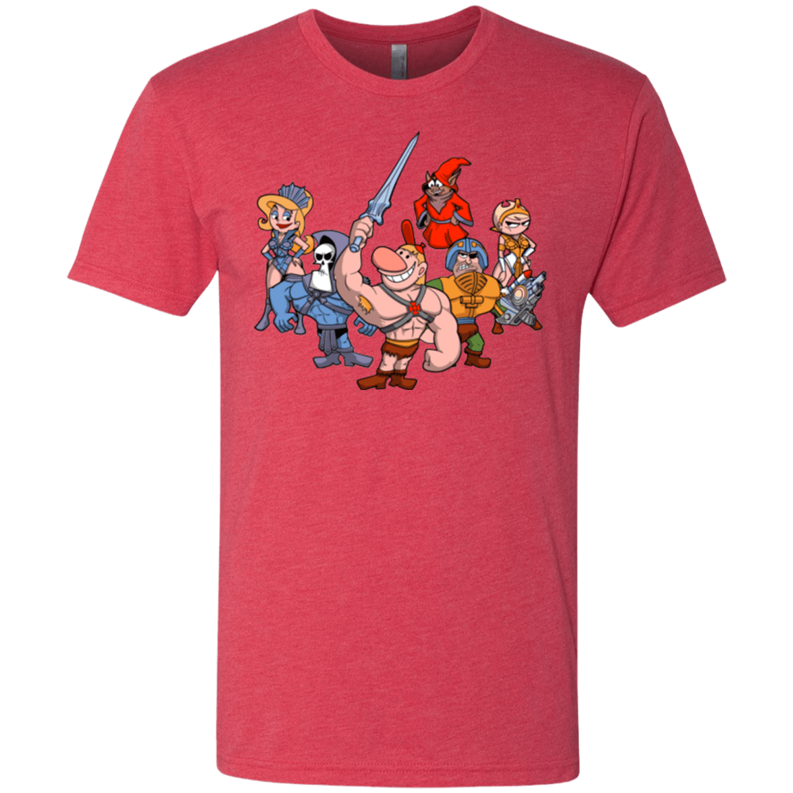 T-Shirts Vintage Red / Small Masters of the Grimverse Men's Triblend T-Shirt