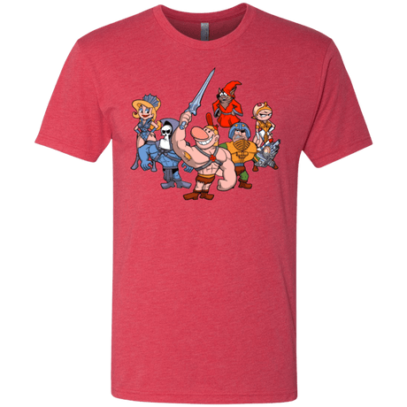 T-Shirts Vintage Red / Small Masters of the Grimverse Men's Triblend T-Shirt