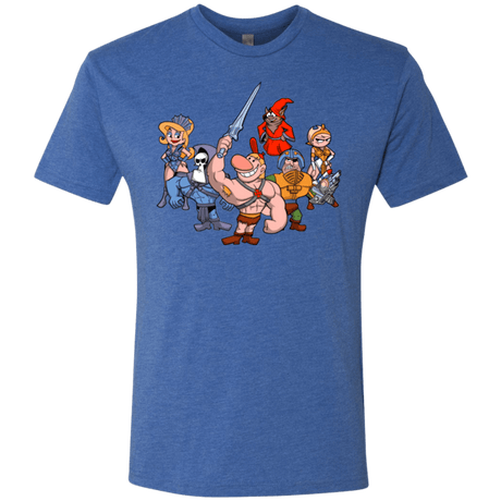 T-Shirts Vintage Royal / Small Masters of the Grimverse Men's Triblend T-Shirt