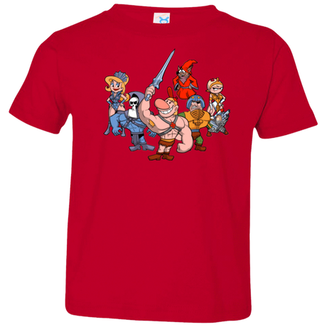 T-Shirts Red / 2T Masters of the Grimverse Toddler Premium T-Shirt