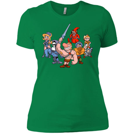 T-Shirts Kelly Green / X-Small Masters of the Grimverse Women's Premium T-Shirt