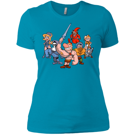 T-Shirts Turquoise / X-Small Masters of the Grimverse Women's Premium T-Shirt