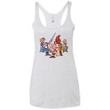 T-Shirts Heather White / X-Small Masters of the Grimverse Women's Triblend Racerback Tank