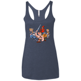 T-Shirts Vintage Navy / X-Small Masters of the Grimverse Women's Triblend Racerback Tank