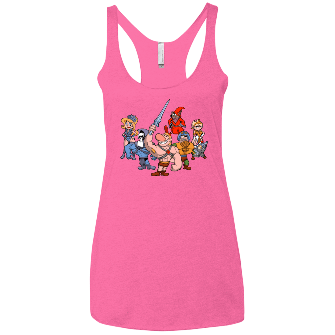 T-Shirts Vintage Pink / X-Small Masters of the Grimverse Women's Triblend Racerback Tank