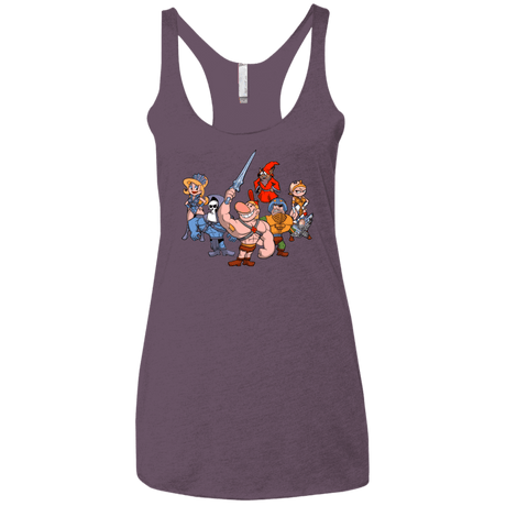 T-Shirts Vintage Purple / X-Small Masters of the Grimverse Women's Triblend Racerback Tank