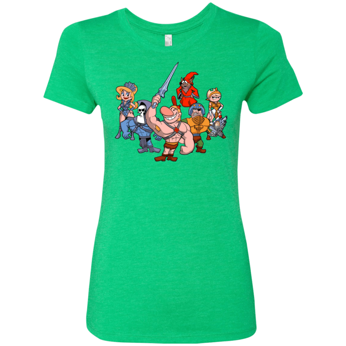 T-Shirts Envy / Small Masters of the Grimverse Women's Triblend T-Shirt